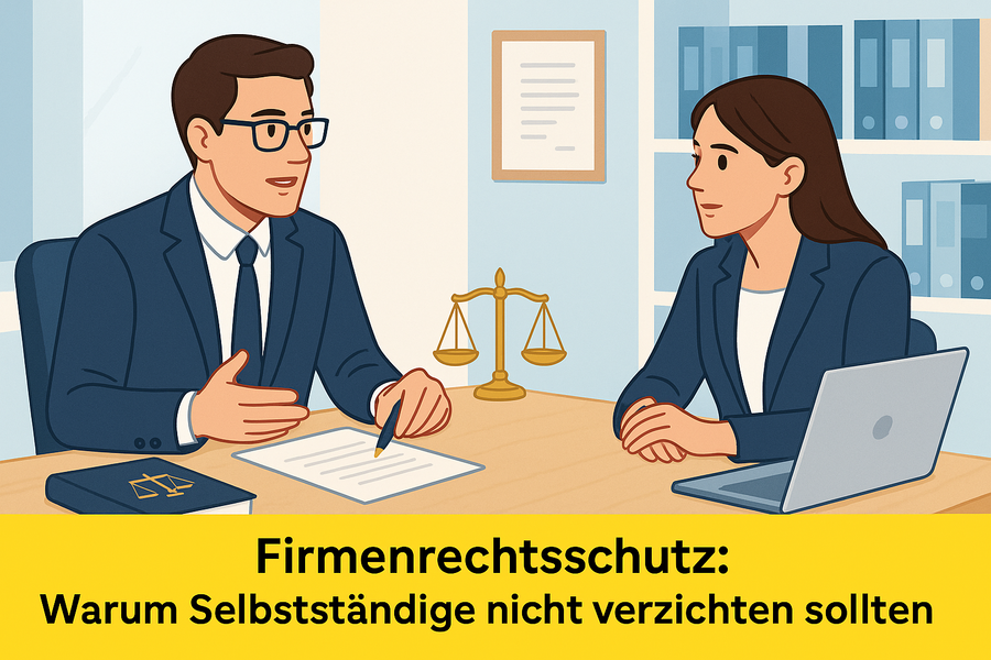 Firmenrechtsschutz: Warum Selbstständige nicht darauf verzichten sollten