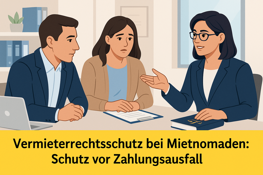 Vermieterrechtsschutz: Absicherung bei Mietnomaden und Zahlungsausfall