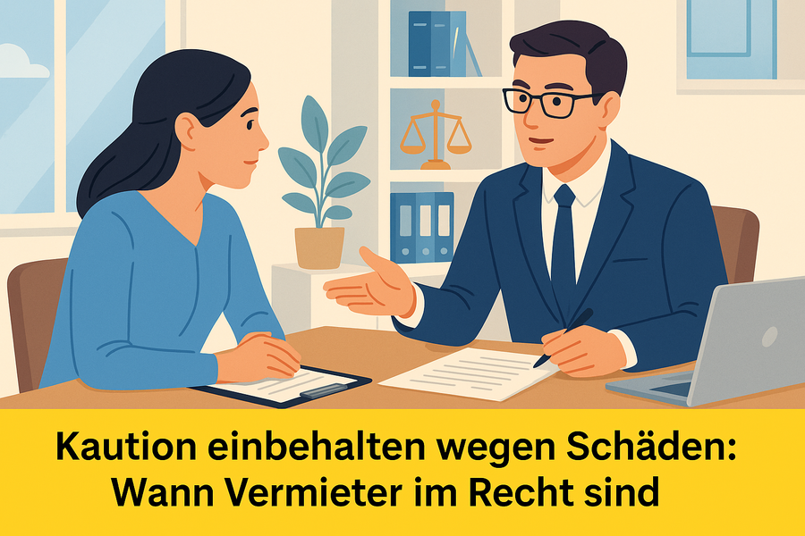 Kaution einbehalten wegen Schäden: Wann Vermieter im Recht sind