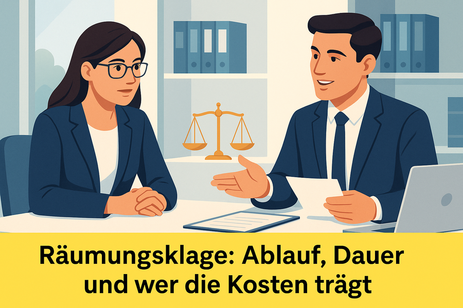 Räumungsklage: Ablauf, Dauer und wer die Kosten trägt